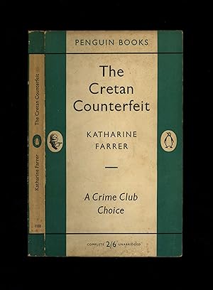 Seller image for THE CRETAN COUNTERFEIT - First Penguin paperback edition - Penguin No. 1103 - first printing for sale by Orlando Booksellers