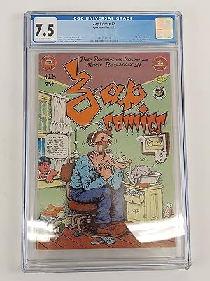 Seller image for Zap Comix No. 8 CGC Graded 7.5 for sale by Second Story Books, ABAA