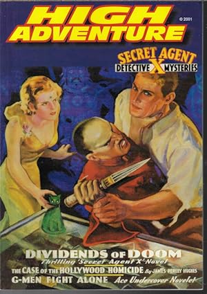 Imagen del vendedor de HIGH ADVENTURE No. 59 (Special Agent X: February, Feb. 1936) a la venta por Books from the Crypt