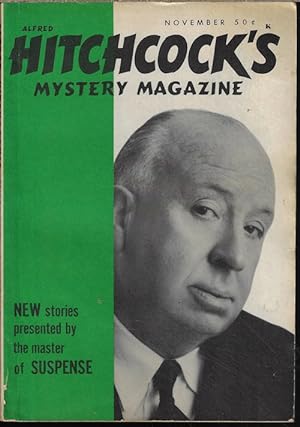 Imagen del vendedor de ALFRED HITCHCOCK Mystery Magazine: November, Nov. 1967 a la venta por Books from the Crypt