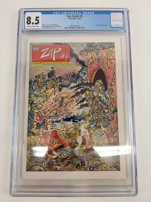Seller image for Zap Comix No. 9 (CGC Graded 8.5) for sale by Second Story Books, ABAA