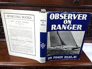 Observer on Ranger. During the races for the America's Cup 1937