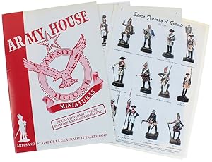 ARMY HOUSE MINIATURAS (toy soldiers - figuras en plomo y estano pintadas a mano):