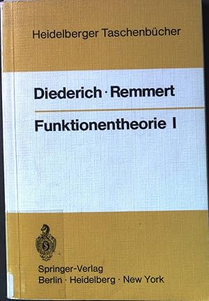 Seller image for Funktionentheorie; Teil: 1. Heidelberger Taschenbcher Band 103 for sale by books4less (Versandantiquariat Petra Gros GmbH & Co. KG)