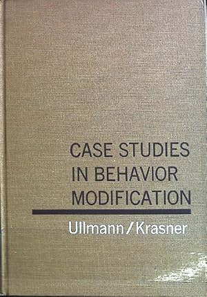 Imagen del vendedor de Case Studies in Behavior Modification. a la venta por books4less (Versandantiquariat Petra Gros GmbH & Co. KG)