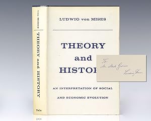 Bild des Verkufers fr Theory and History. An Interpretation of Social and Economic Evolution. zum Verkauf von Raptis Rare Books