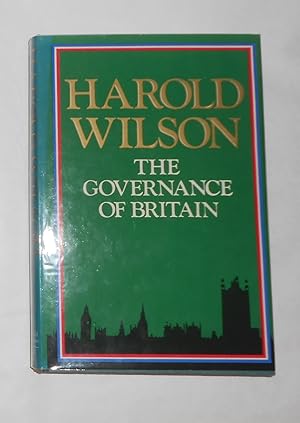 Bild des Verkufers fr The Governance of Britain (SIGNED COPY) zum Verkauf von David Bunnett Books