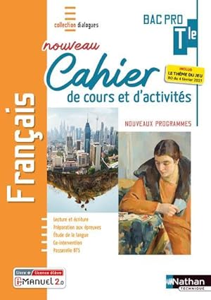 français : terminale : bac pro : cahier de cours et d'activités : livre + licence élève (édition ...