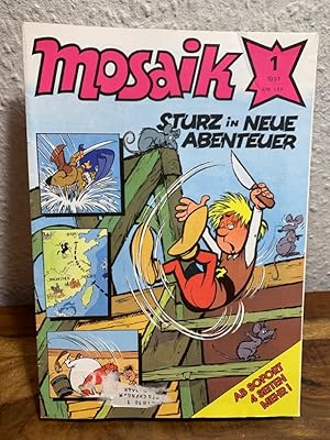 Mosaik Abrafaxe : Nummer 1. 1991. Sturz in neue Abenteuer.