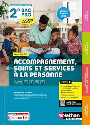 accompagnement, soins et services à la personne : tome unique : 2de : bac pro ASSP (édition 2022)