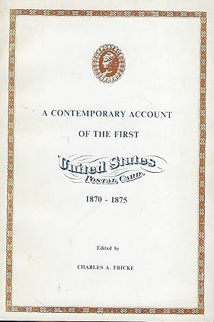 CENNTENIAL HANDBOOK OF THE FIRST ISSUE POST CARD 1873-1973