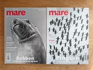 mare - Die Zeitschrift der Meere : Pinguin / Robben (2 Hefte)