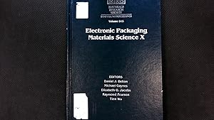 Seller image for Electronic packaging materials science X : symposium held April 14-16, 1998, San Francisco, California, U.S.A. Materials Research Society symposia proceedings, Vol. 515. for sale by Antiquariat Bookfarm