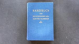 Imagen del vendedor de Handbuch fr Hochfrequenz- und Elektro-Techniker, Band 3. a la venta por Antiquariat Bookfarm