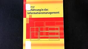 Bild des Verkufers fr Einfhrung in das Informationsmanagement. (Springer-Lehrbuch). zum Verkauf von Antiquariat Bookfarm