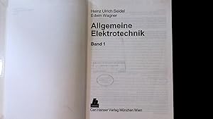 Bild des Verkufers fr Allgemeine Elektrotechnik, Bd. 1. Hanser-Lehrbuch. zum Verkauf von Antiquariat Bookfarm