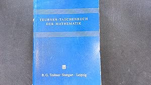 Bild des Verkufers fr Teubner-Taschenbuch der Mathematik. zum Verkauf von Antiquariat Bookfarm