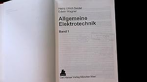 Seller image for Allgemeine Elektrotechnik, Bd 1. Hanser-Lehrbuch. for sale by Antiquariat Bookfarm