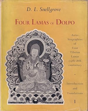 Four Lamas of Dolpo. Tibetan Biographies. Volume I. Introduction and Translations.