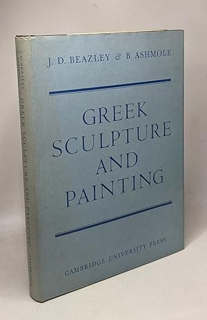 Image du vendeur pour Greek sculpture and painting to the end of the hellenistic period mis en vente par crealivres