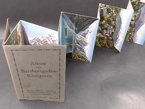 Album von Berchtesgaden-Königssee. 10 (9, eine fehlt) der schönsten Ansichten in Photochromie / A...
