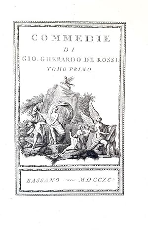 Commedie.Bassano, (Remondini), 1790-1798.