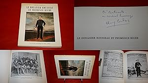 Le Douanier Rousseau et Frumence Biche. The Douanier Rousseau and Frumence. Dédicacé par l'Auteur...