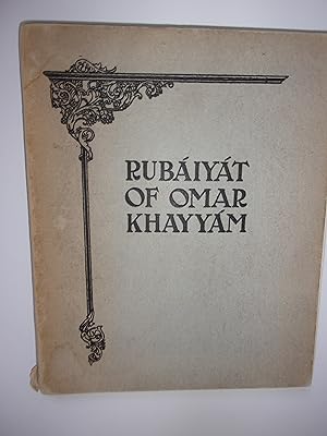 Imagen del vendedor de The Rubaiyat of Omar Khayyam frontispiece Mickelwright a la venta por Oswestry Market Books