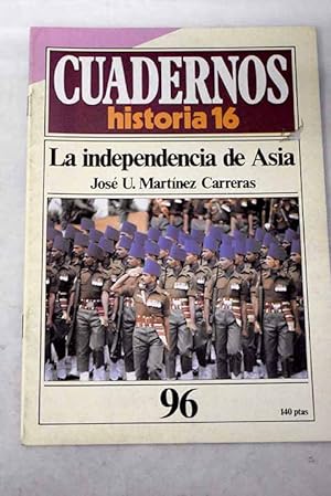 Bild des Verkufers fr La independencia de Asia zum Verkauf von Alcan Libros