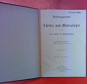 Bild des Verkufers fr Anfangsgrnde der Chemie und Mineralogie fr die vierte Klasse der Mdchenlyseen. Mit 54 Holzschnitten zum Verkauf von biblion2