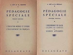 Pédagogie speciale fascicules 1 et 2