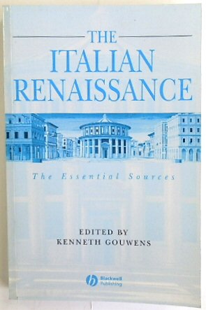 Seller image for The Italian Renaissance: The Essential Sources for sale by PsychoBabel & Skoob Books