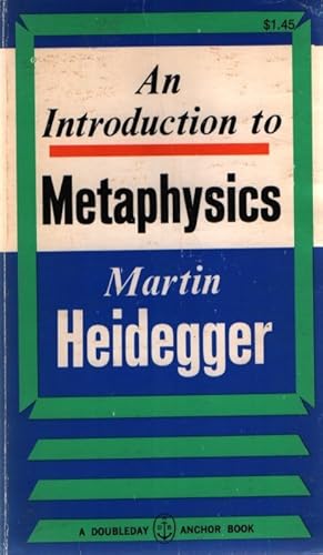 Image du vendeur pour An Introduction to Metaphysics. Translated by Ralph Manheim. mis en vente par Fundus-Online GbR Borkert Schwarz Zerfa