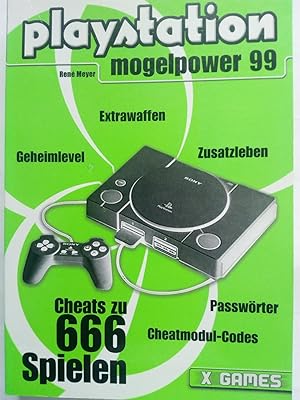Bild des Verkufers fr Playstation Mogelpower 99. Spiele-Buch 51 zum Verkauf von Versandantiquariat Jena