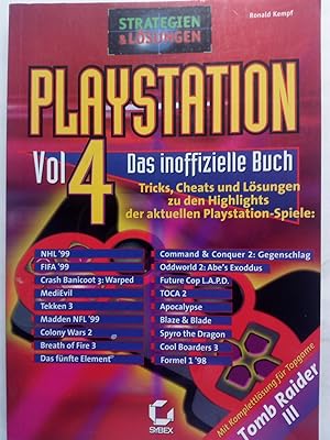 Seller image for Playstation das inoffizielle Buch. Volume 4 for sale by Versandantiquariat Jena