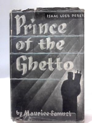Bild des Verkufers fr Prince of the Ghetto zum Verkauf von World of Rare Books