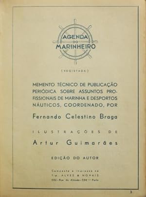 AGENDA DO MARINHEIRO, 1947, 1948, 1949.