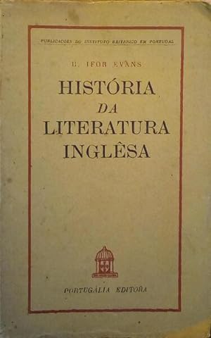 Bild des Verkufers fr HISTRIA DA LITERATURA INGLSA. zum Verkauf von Livraria Castro e Silva