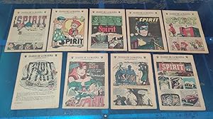 LOTE 9 CÓMICS EL SPIRIT :Suplemento comico diario de la marina