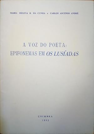 Seller image for A VOZ DO POETA: EPIFONEMAS EM OS LUSADAS. for sale by Livraria Castro e Silva