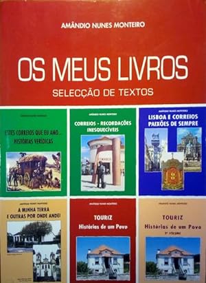 Bild des Verkufers fr OS MEUS LIVROS, SELECO DE TEXTOS. zum Verkauf von Livraria Castro e Silva
