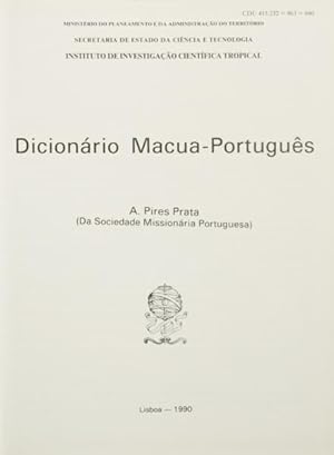 DICIONÁRIO MACUA-PORTUGUÊS.