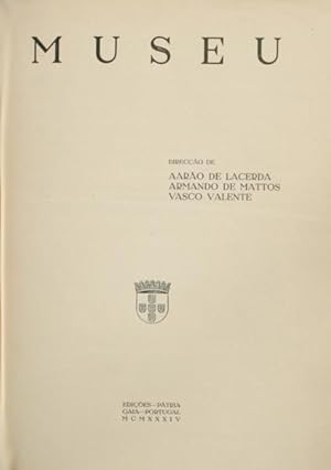 Imagen del vendedor de MUSEU, N 1, SETEMBRO DE 1934. a la venta por Livraria Castro e Silva