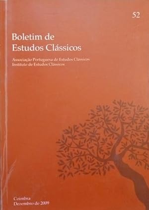 BOLETIM DE ESTUDOS CLÁSSICOS, N.º 52, 2009.