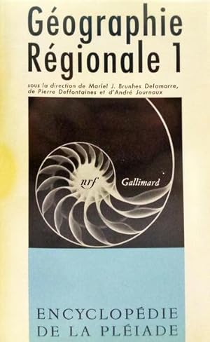 Seller image for GOGRAPHIE RGIONALE, I. for sale by Livraria Castro e Silva