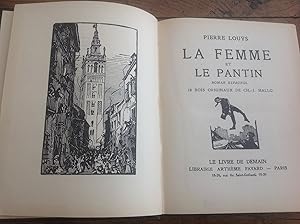 3 titres en un volume relié : La Femme et le Pantin - Les Aventures du ROI PAUSOLE - APHRODITE