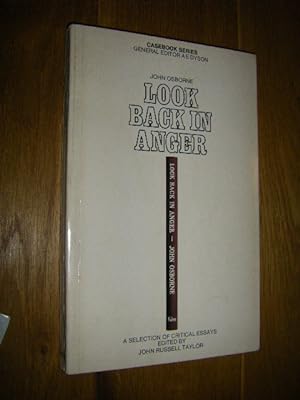 Seller image for John Osborne: Look Back in Anger. A Selection of Critical Essays for sale by Versandantiquariat Rainer Kocherscheidt