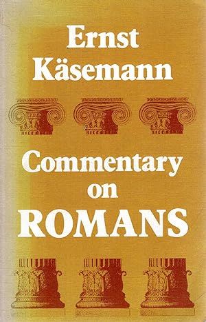 Imagen del vendedor de Commentary on Romans a la venta por Pendleburys - the bookshop in the hills