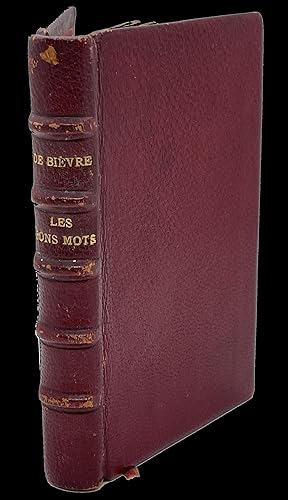 Seller image for Les Bons Mots de M. de Bivre. for sale by Librairie Trois Plumes