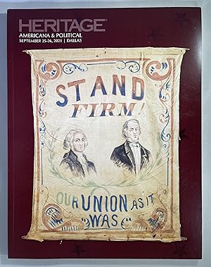 Americana & Political History: Heritage Auctions catalog #6240